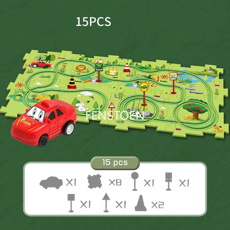 Toylogy™ Puzzle Electric Railroad M