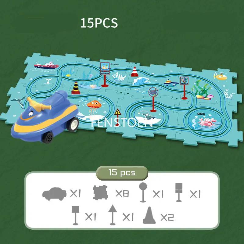 Toylogy™ Puzzle Electric Railroad M