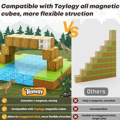 Toylogy™ Magnetic Blocks