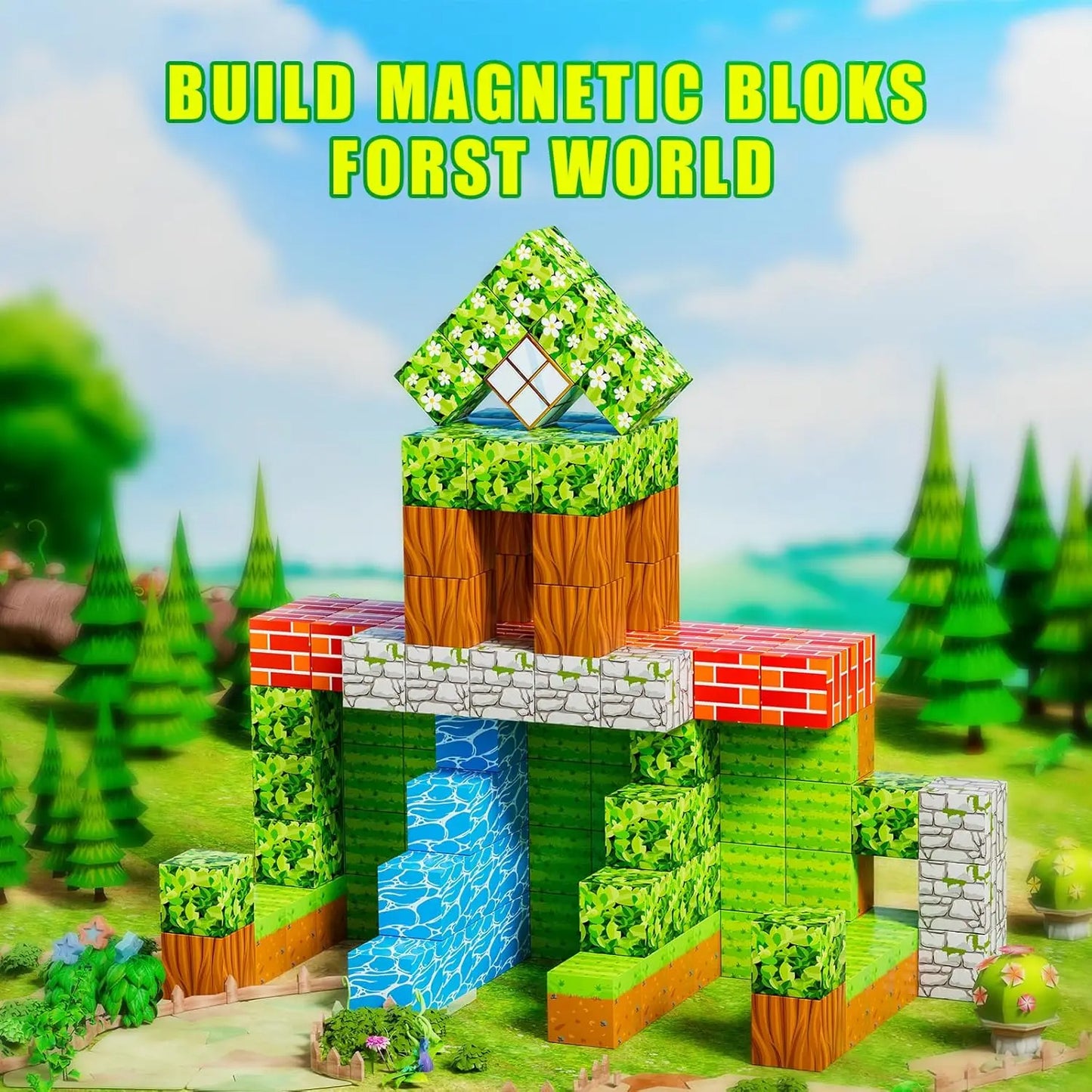 Toylogy™ Magnetic World Set