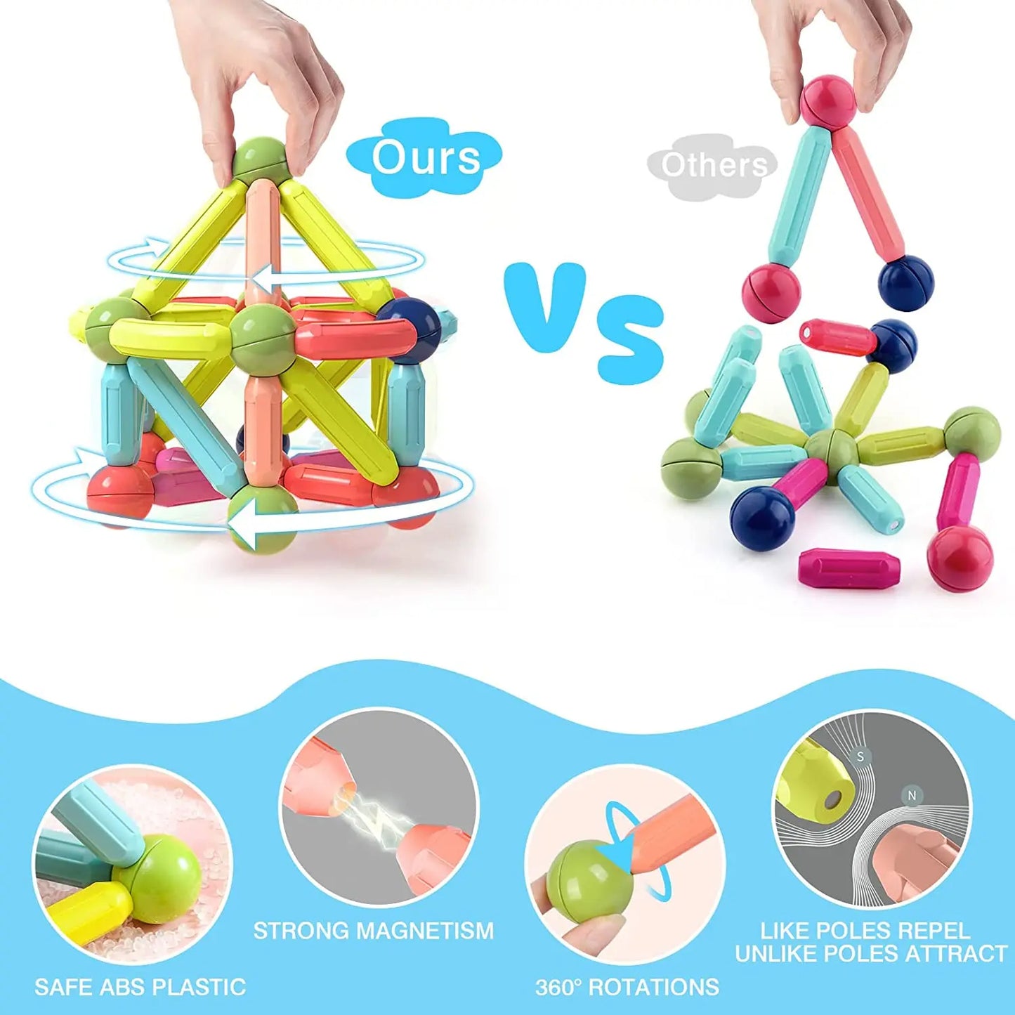 Toylogy™ Magnetic Sticks