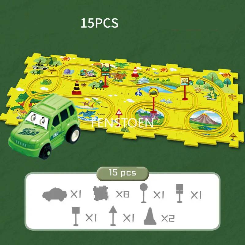 Toylogy™ Puzzle Electric Railroad M