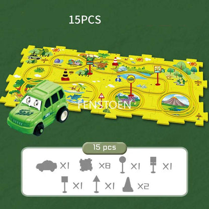 Toylogy™ Puzzle Electric Railroad M