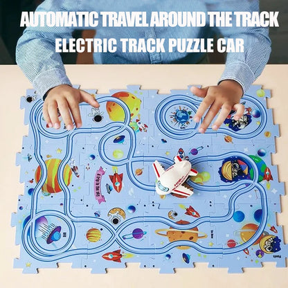 Toylogy™ Puzzle Electric Railroad L